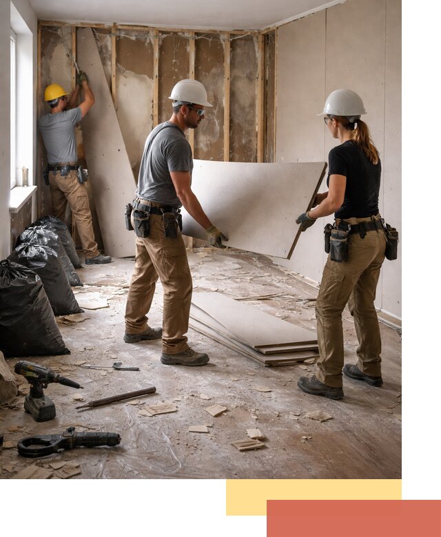 Демонтаж стеновых панелей в Солнечногорске быстро и аккуратно