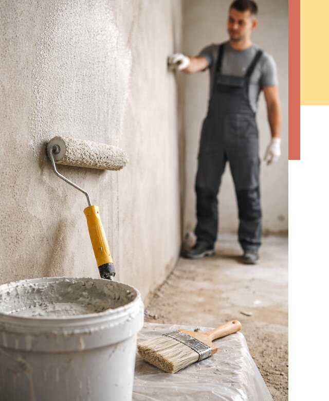 Нанесение бетоноконтакта на стены в Солнечногорске от 4371 руб. быстро и недорого | ОТДЕЛОЧНИК-Слн