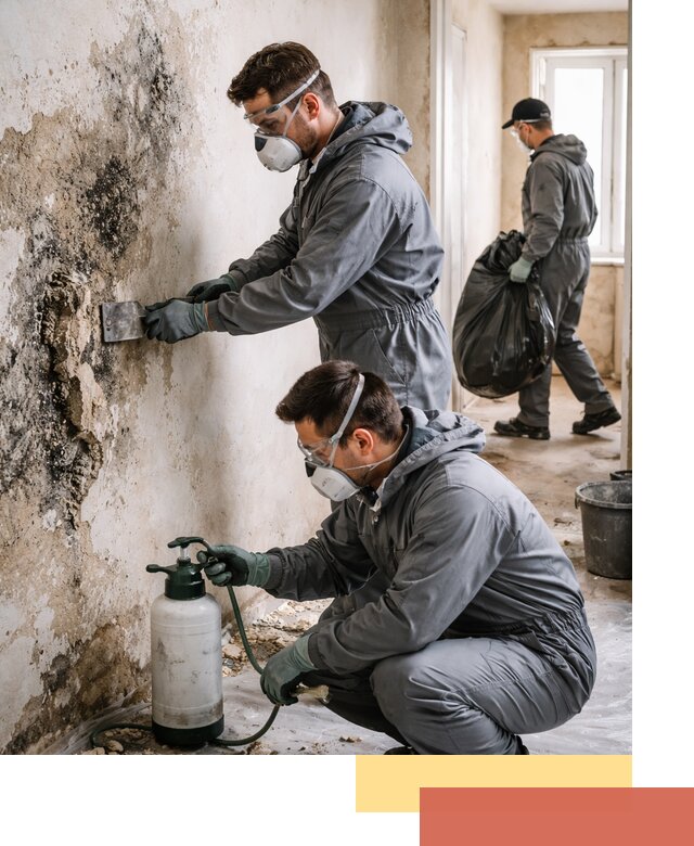 Удаление плесени со стен профессионально в Солнечногорске