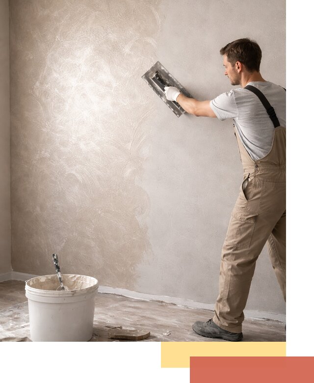 Декоративная штукатурка «Мокрый шелк» под ключ в Солнечногорске