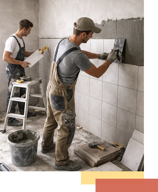 Укладка плитки на стены в Солнечногорске профессионально и надежно