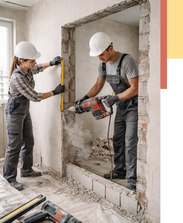 Создание проемов в стенах в Солнечногорске от 6765 руб. — алмазная резка и расширение | ОТДЕЛОЧНИК-Слн