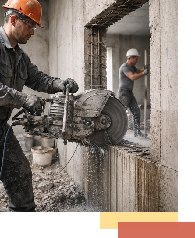 Алмазная резка проемов в Солнечногорске быстро и точно