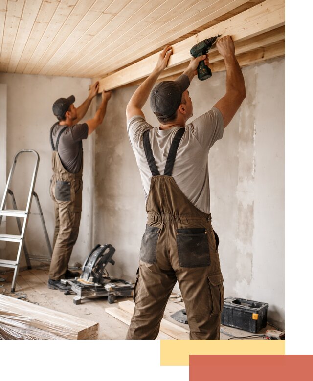 Монтаж потолка из вагонки в Солнечногорске профессионально и аккуратно