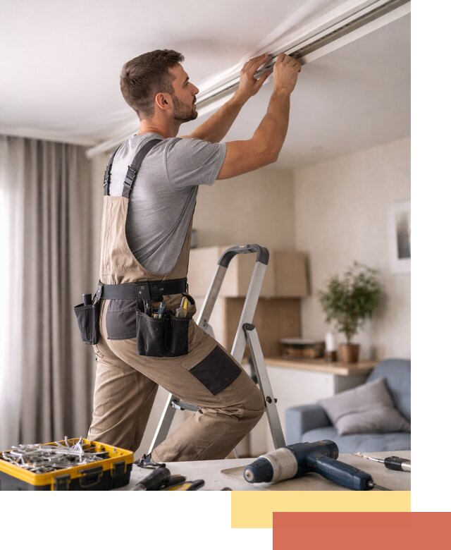 Ремонт натяжных потолков в Солнечногорске — качественно и оперативно