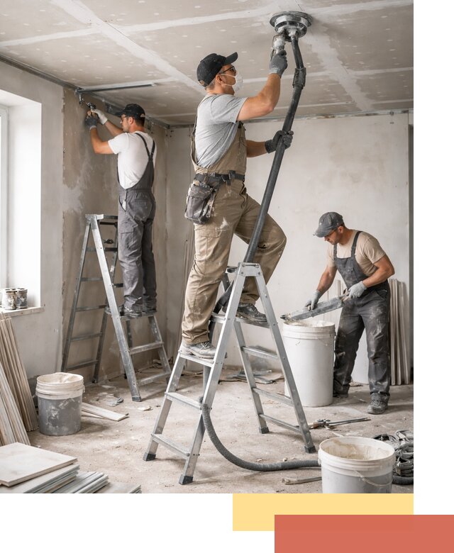 Ремонт потолка из гипсокартона в Солнечногорске: быстрый и качественный монтаж