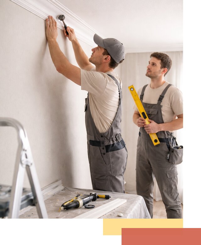 Монтаж потолочного плинтуса в Солнечногорске качественно и быстро