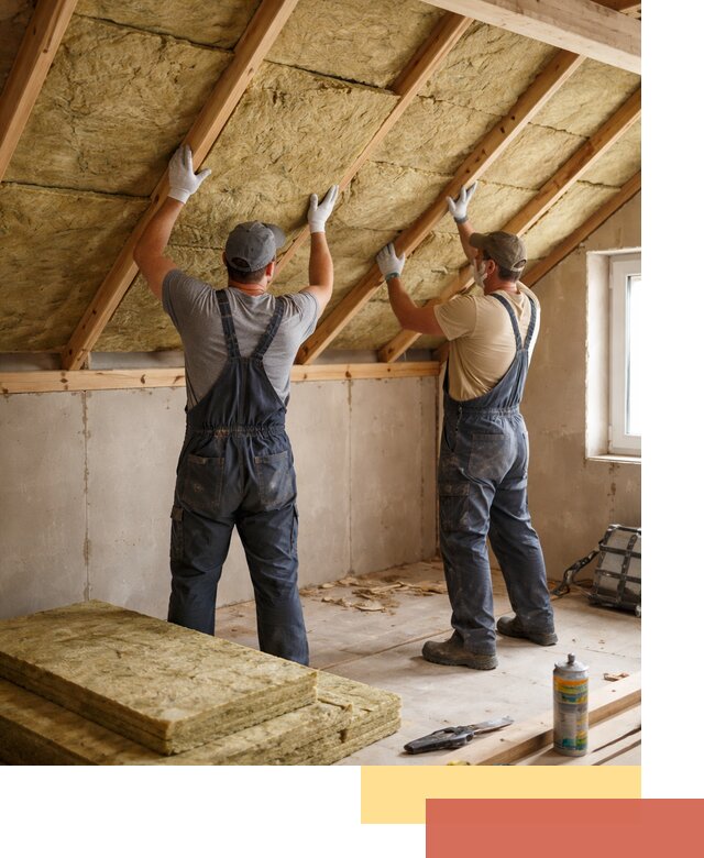 Утепление потолка минеральной ватой в Солнечногорске